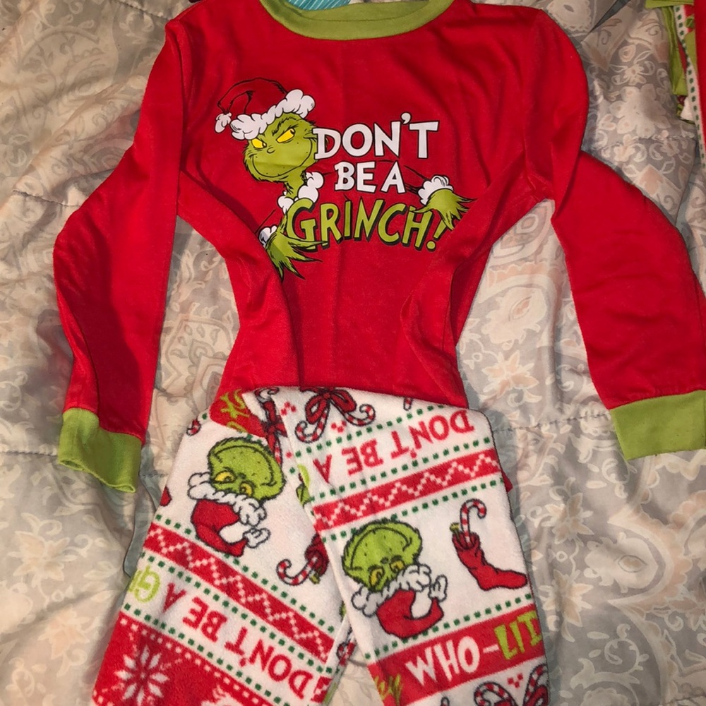 The grinch Christmas pajamas